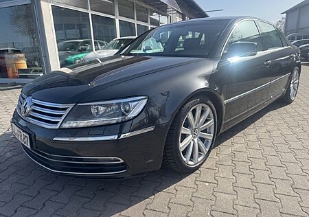 VW Phaeton Volkswagen 5-Sitzer 4Motion lang Schwarz Navi DAB