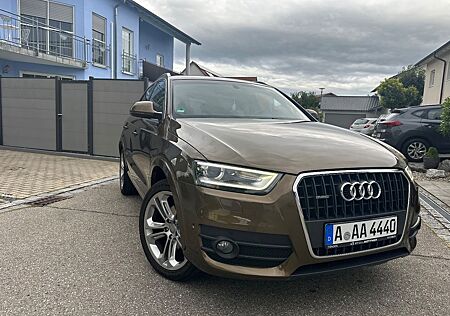 Audi Q3 177 PS. Wenig Km. Aut.AHK. Leder.Sehr gepflegt