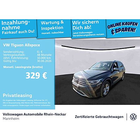 VW Tiguan Allspace leasen
