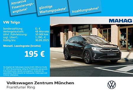 VW Taigo Volkswagen 1.0 STYLE Navi IQ.LIGHT Kamera DSG