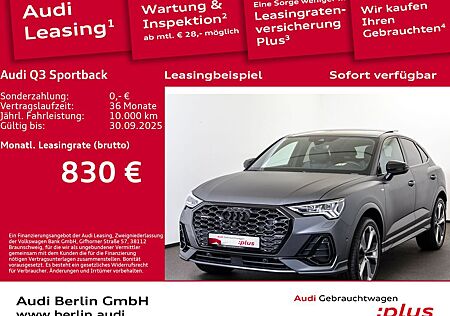 Audi Q3 Sportback S line 45 TFSI quattro S tronic
