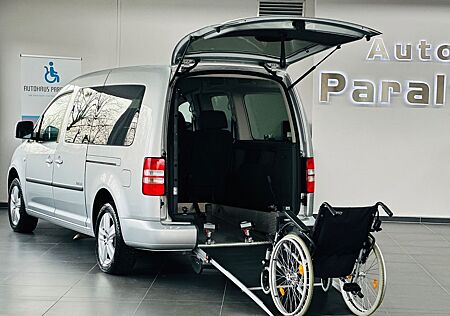 VW Caddy Volkswagen Maxi 1.6 TDI Behindertengerecht-Rampe