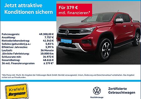 VW Amarok Volkswagen 3.0 TDI Style 4Motion AHK 360° MATRIX-LED