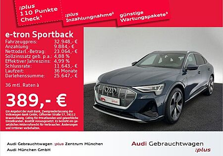 Audi e-tron Sportback 50 qu. 2x S line Luftfed/Pano/A