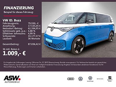 Volkswagen ID.Buzz Pro LR LED Navi RFK HUD Wärmepumpe AHK
