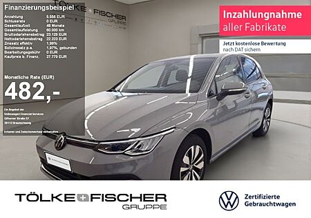 VW Golf Volkswagen VIII 1.0 eTSI Move AHK Virtual ACC LM SHZ