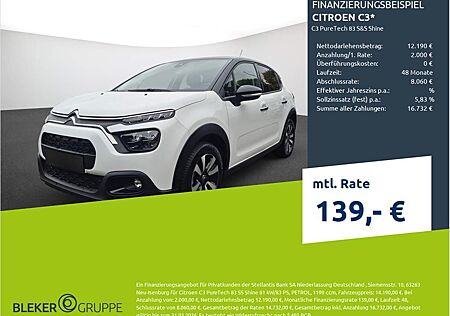 Citroën C3 gebraucht kaufen Citroën C3 PureTech 83 S&S Shine