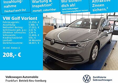 VW Golf Volkswagen VIII Variant 2.0 TDI FrontAssist DAB+ LED G