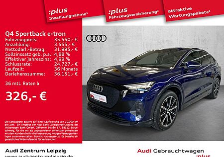 Audi Q4 e-tron Q4 Sportback 50 e-tron q. *Matrix*AHK*HuD*Pano*