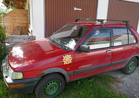 Subaru Justy KAD 4x4 Bj 94 fahrbereit mit TÜV
