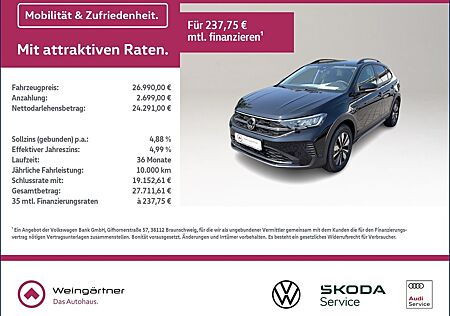 VW Taigo Volkswagen GOAL 1.0 TSI, ACC, RearView, LED, Shzg, Ap
