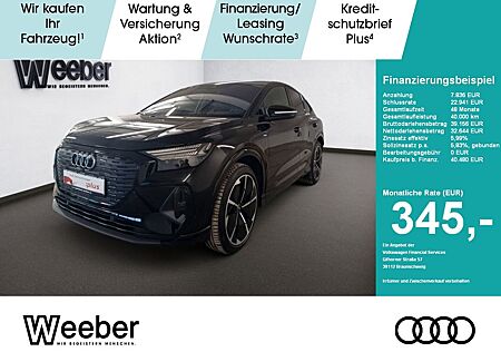 Audi Q4 e-tron Q4 Sportback e-tron S-Line Black 21*LEDER*SONOS*