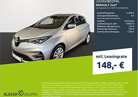 Renault ZOE Experience Z.E. 50 R135 Kaufbatterie