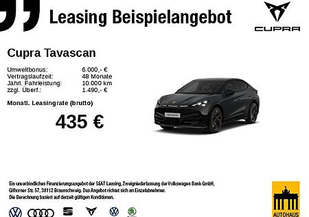Cupra Tavascan Endurance 210 kW (286 PS) 77 kWh
