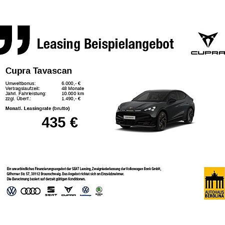 Cupra Tavascan leasen
