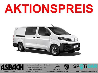Peugeot Expert XL 2x Tür FlexSpace Doppelkabine Flexkabi