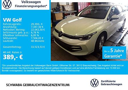 VW Golf Volkswagen VIII Life 1.5 eTSI DSG *AVV*AHK*LED*NAVI*16