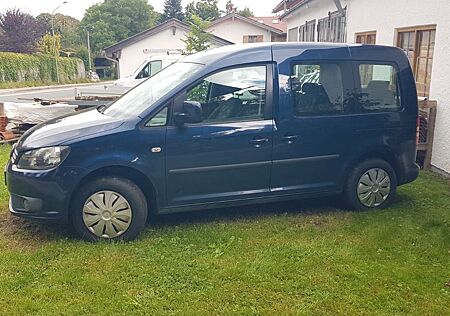 VW Caddy Volkswagen 2,0 EcoFuel 80kW Comfortline 7-Sitzer ...