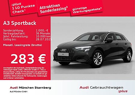 Audi A3 Sportback 35 TFSI S tronic R-Kamera Navi+ AHK