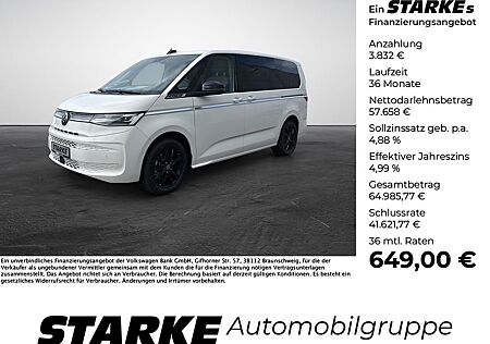 VW T7 Multivan Volkswagen 2.0 TDI DSG Style lang AHK Navi LED