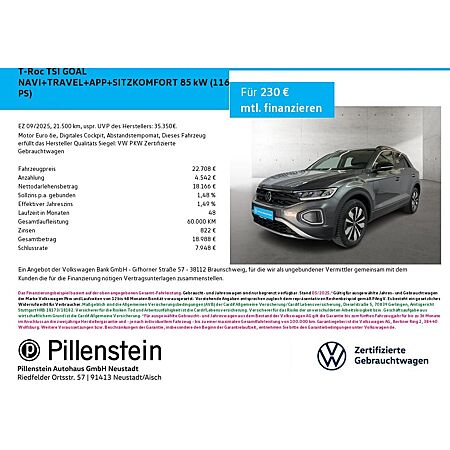VW T-Roc leasen