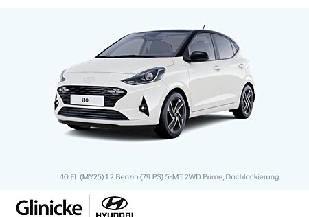 Hyundai i10 Prime*DachSchwarz*Navi*Klima*SitzHeiz*LenkrH