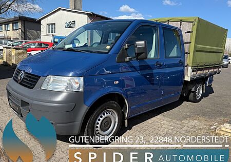 VW T5 Transporter Volkswagen Pritsche Doppelkabine 4M 5 Sitze