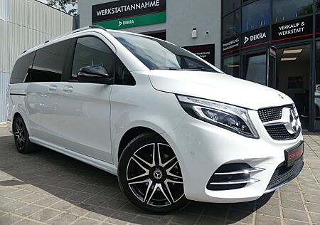 Mercedes-Benz V 220 V 220d LANG AMG LINE 3xeTÜR/PANO/AHK/LED/7SITZER