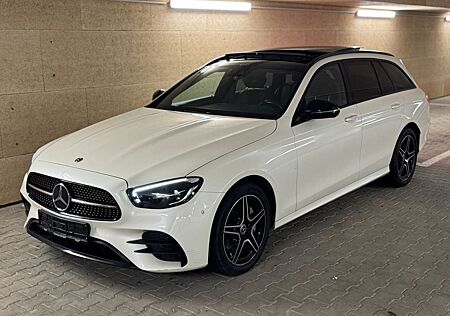 Mercedes-Benz E 300 de T AMG NIGHT PANO BURM KAM LED LEDER