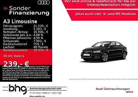 Audi A3 Limousine 1.5 TFSI S-tronic sport S-Line AHK