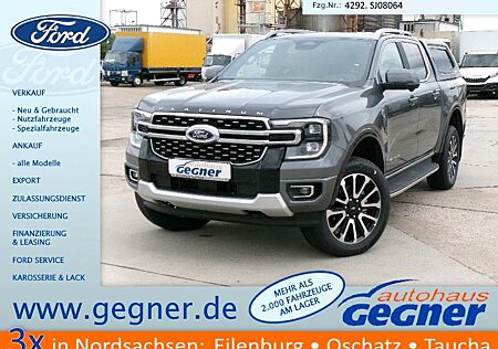 Ford Ranger 3.0L Platinum V6 HARDTOP DoKa AHK 360Kam