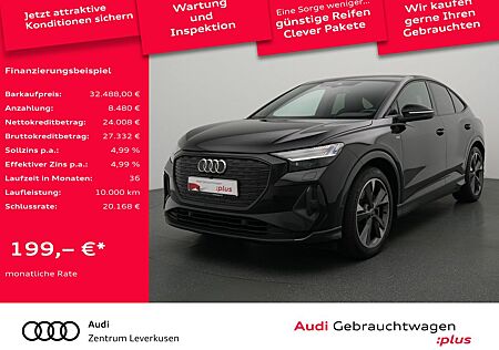 Audi Q4 e-tron Q4 Sportback S line 82KWH PANO AHK MATRIX LEDER