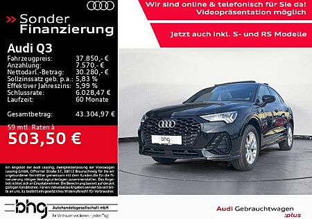 Audi Q3 40 TDI Sportback quattro S tronic S line