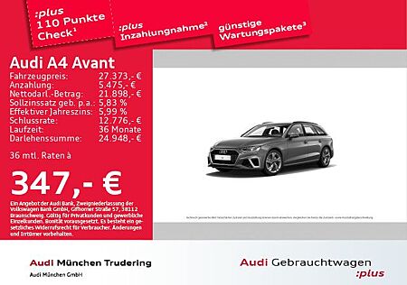 Audi A4 Avant 35 TDI S tronic S line LED MMI+