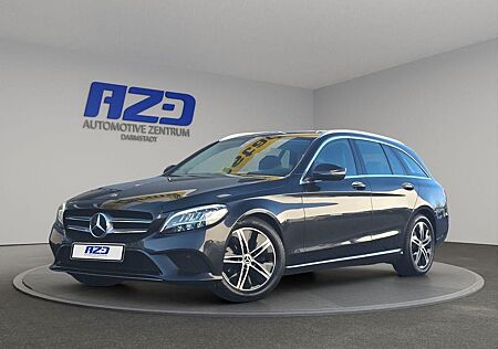 Mercedes-Benz C 220 d T AUTOMA R-KAM T-LEDER H-UP AHK NAVI LED