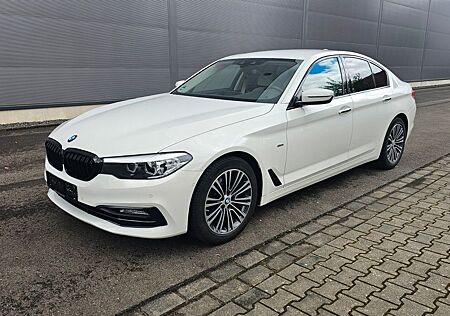 BMW 520d Sport Line LEDER NAVI LED KAMERA AHK SH SB