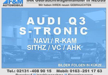 Audi Q3 45 TFSI e S tronic Navi VC R-Kam Sitzhz
