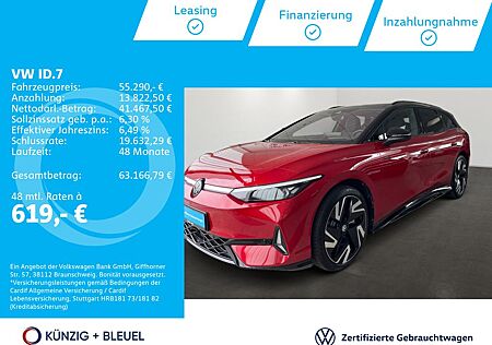 VW ID.7 Volkswagen Tourer GTX 4Motion Navi*LED*AHK*Kamera*Ansc
