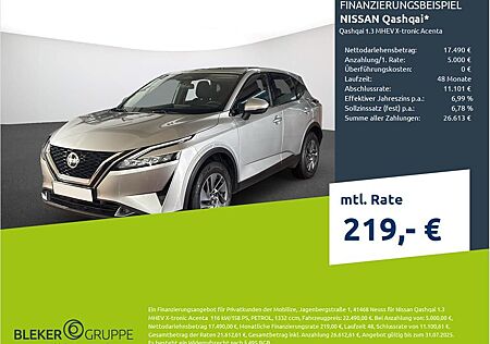 Nissan Qashqai 1.3 MHEV X-tronic Acenta