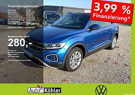 VW T-Roc Volkswagen Cabriolet Style TSi CarPlay/ACC/LED/Virt