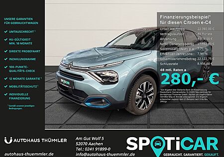 Citroën E-C4 136 Shine incl. Wallbox HUD Navi ALU Winter