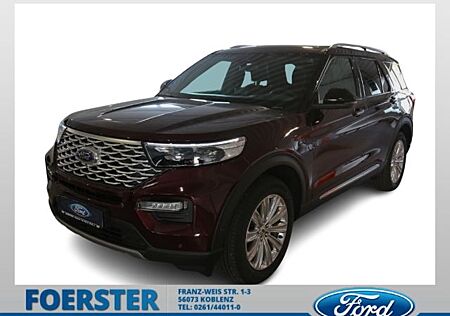 Ford Explorer Platinum PHEV 3.0 7Sitz Panodach AHK LE