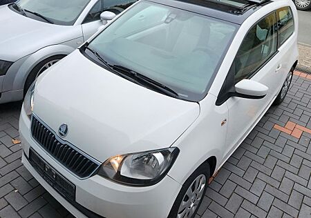 Skoda Citigo CNG Erdgas TÜV Neu Panoramadach Tempomat