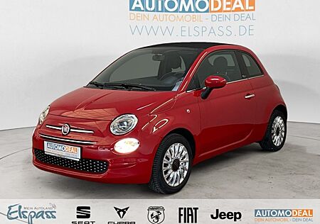 Fiat 500C Lounge ALLWETTER PANODACH TEMPOMAT APPLE/AN