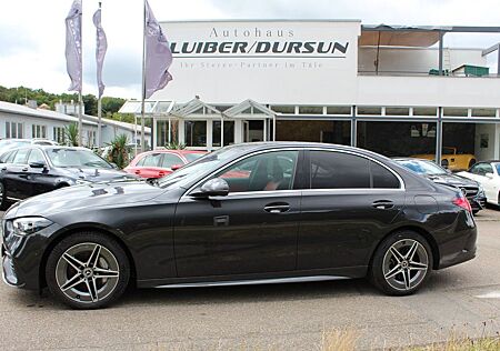 Mercedes-Benz C 300 e Autom.AMG,Panorama,Leder Rot