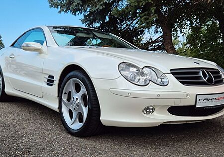 Mercedes-Benz SL 500 SL500 7G Designo Weißmet. www.fahrwerk-cars.de