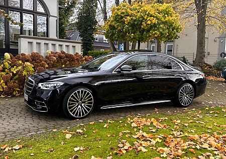 Mercedes-Benz S 350 d 4MATIC AMG LINE, Exclusiv Beige,HUD/Pano