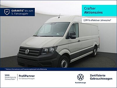 Volkswagen Crafter Kasten Mittel vorb. AHK RearView Klima