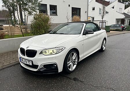 BMW 228i Cabrio M Sport Handschalter Memorysitze