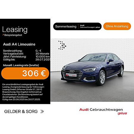 Audi A4 leasen